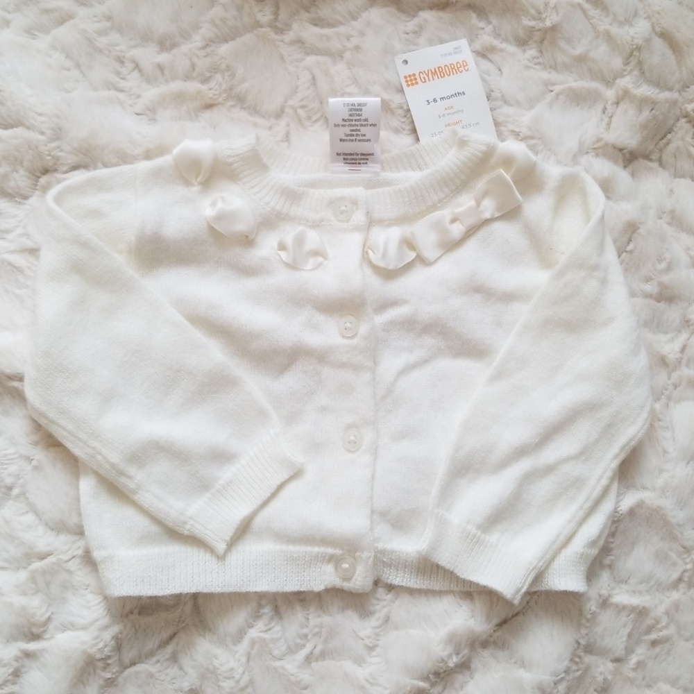 Gymboree Cream Cardigan